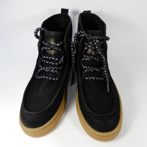 COLE HAAN Summit Chukka Bootie Boots Size 8.5 Black Leather Comfort NEW $150 - Picture 3 of 11